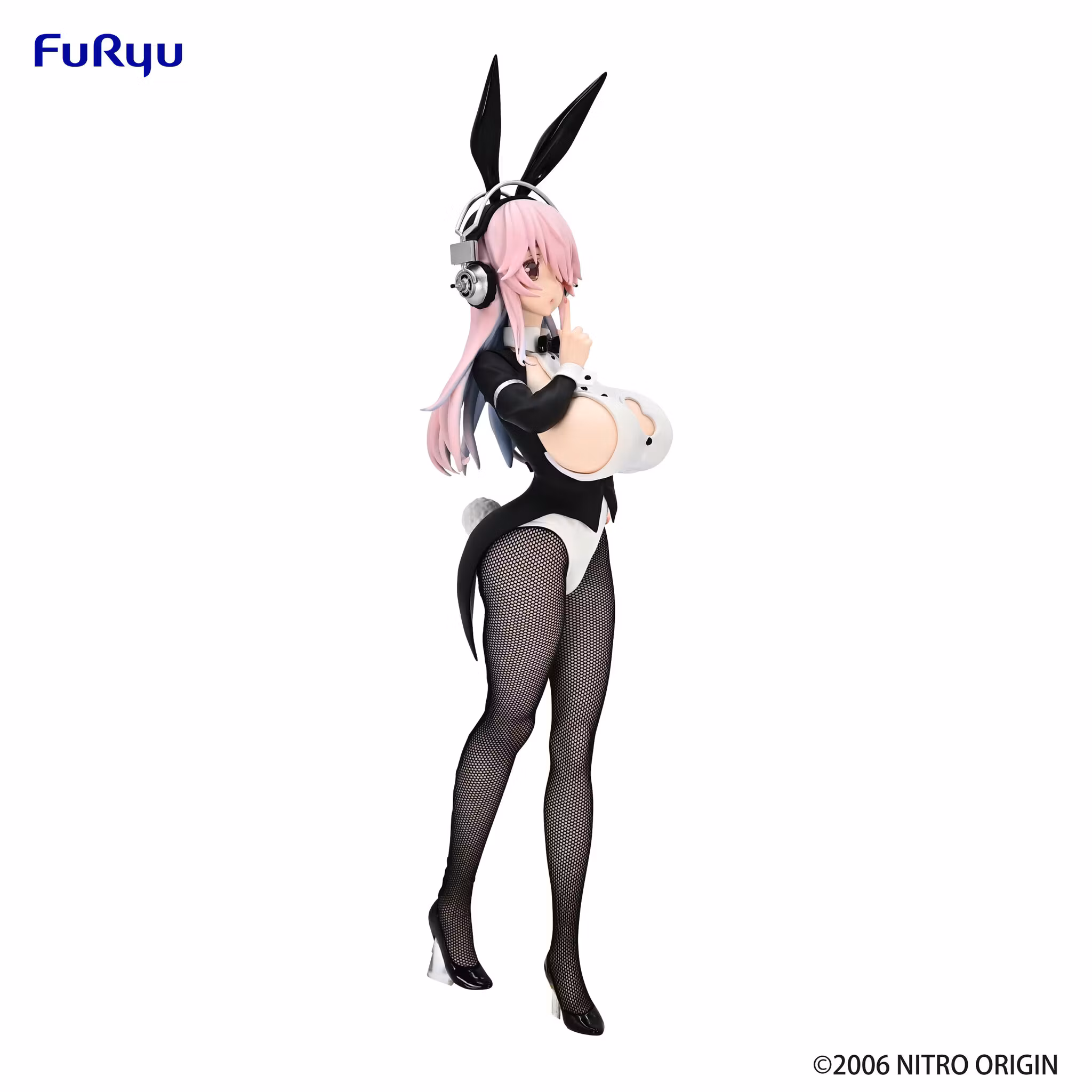 Nitroplus BiCute Bunnies Super Sonico (Newly Drawn Costume Tailcoat Ver.) Figure (Rerelease)