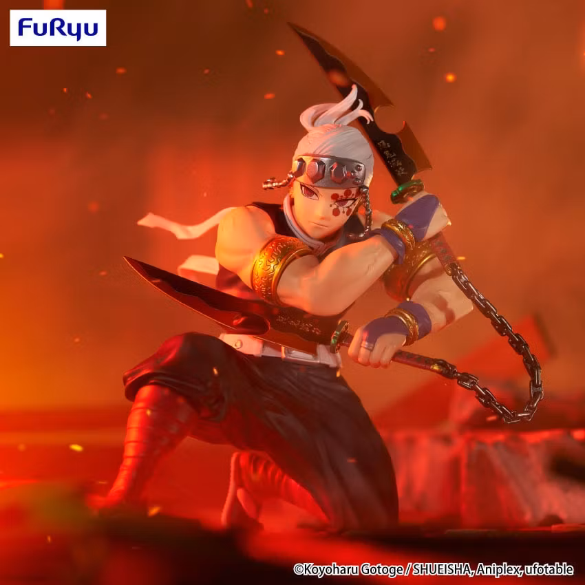 Demon Slayer: Kimetsu no Yaiba Uzui Tengen Noodle Stopper Figure (Rerelease)