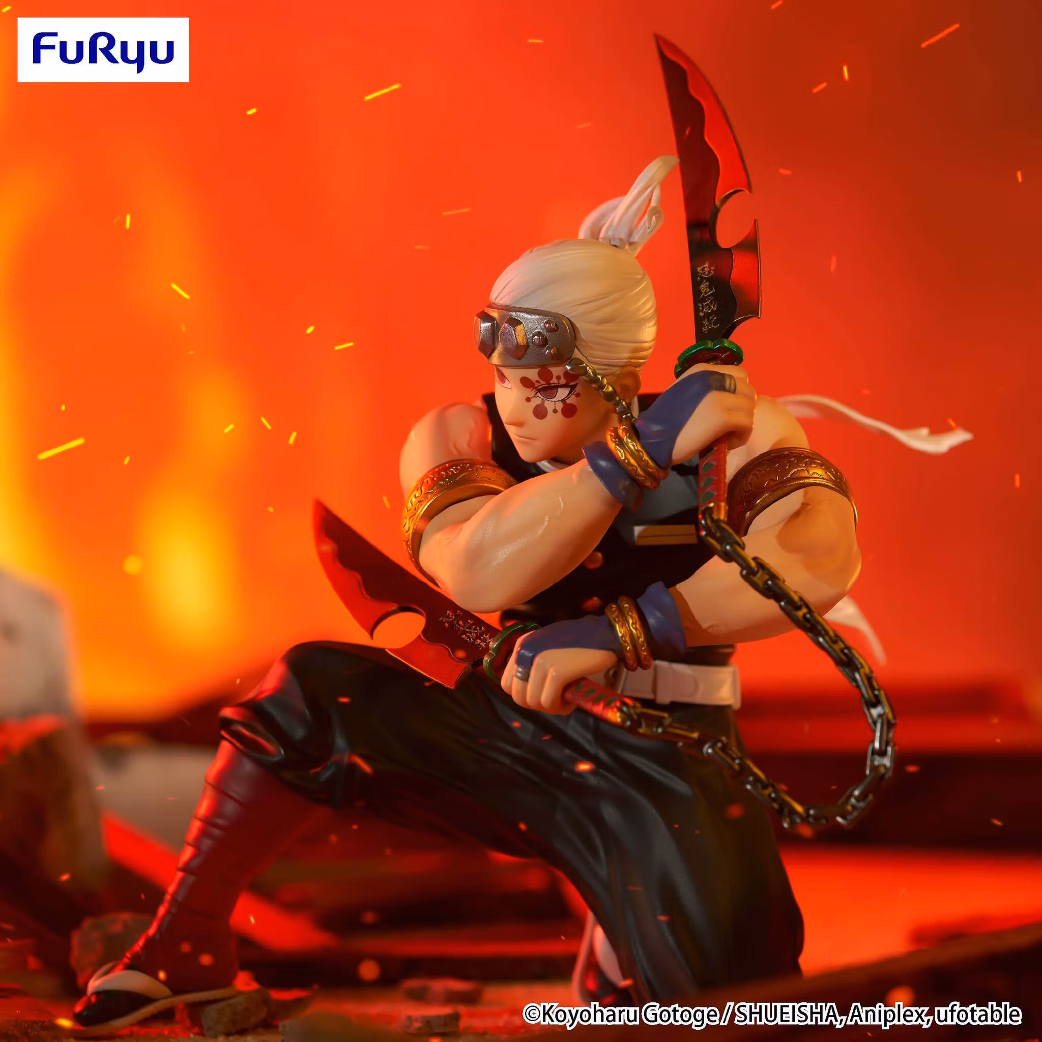 Demon Slayer: Kimetsu no Yaiba Uzui Tengen Noodle Stopper Figure (Rerelease)