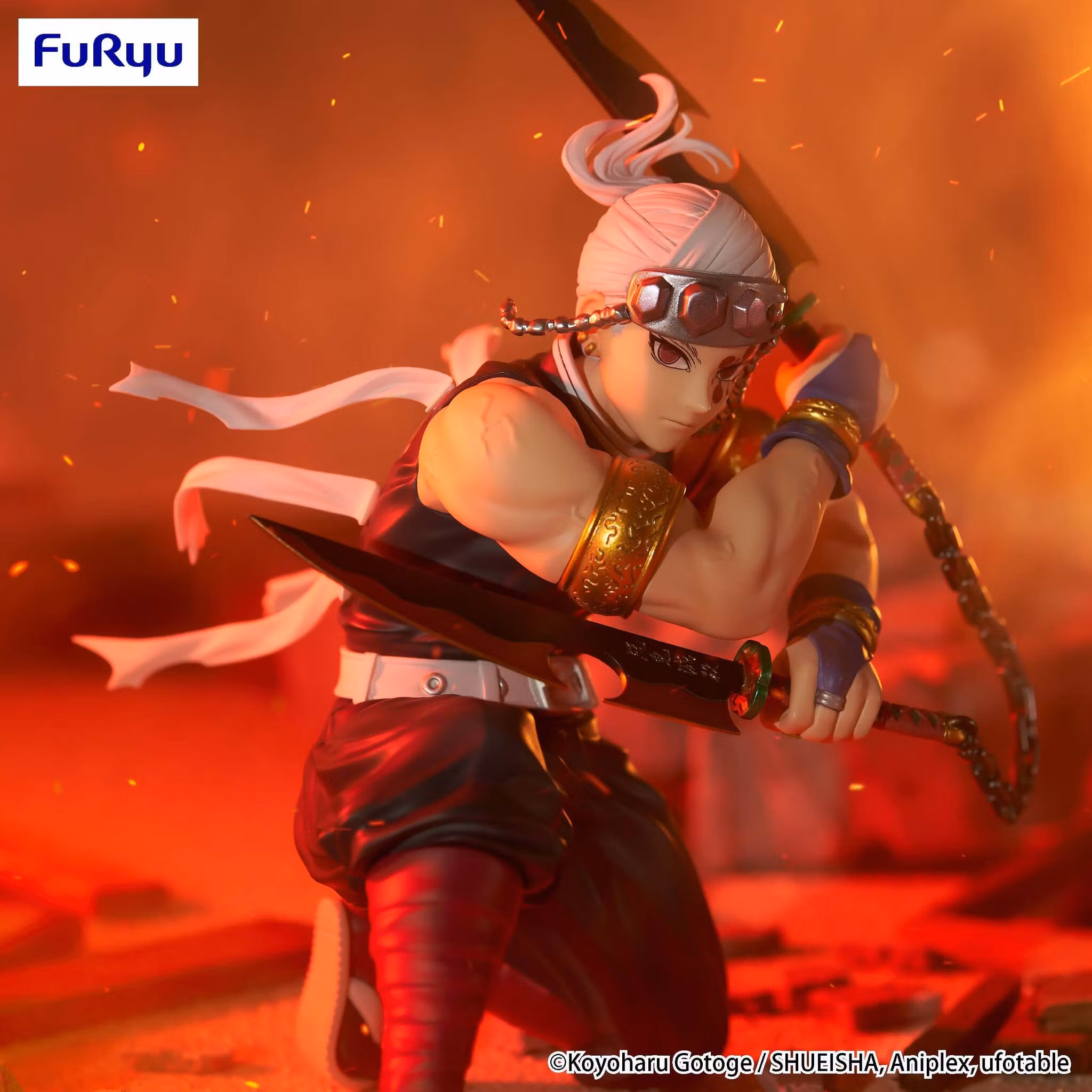 Demon Slayer: Kimetsu no Yaiba Uzui Tengen Noodle Stopper Figure (Rerelease)