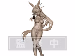 Tengen Toppa Gurren Lagann BiCute Bunnies Yoko Figure