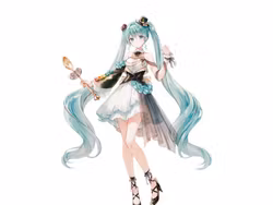 Hatsune Miku x TIROL CHOCO Hatsune Miku (Coffee Nougat Ver.) Figure