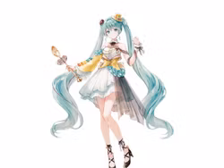 Hatsune Miku x TIROL CHOCO Hatsune Miku (Coffee Nougat Another Color Ver.) Figure