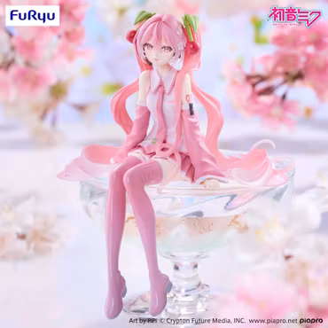 Vocaloid Sakura Miku (2026 Smile Ver.) Noodle Stopper Figure