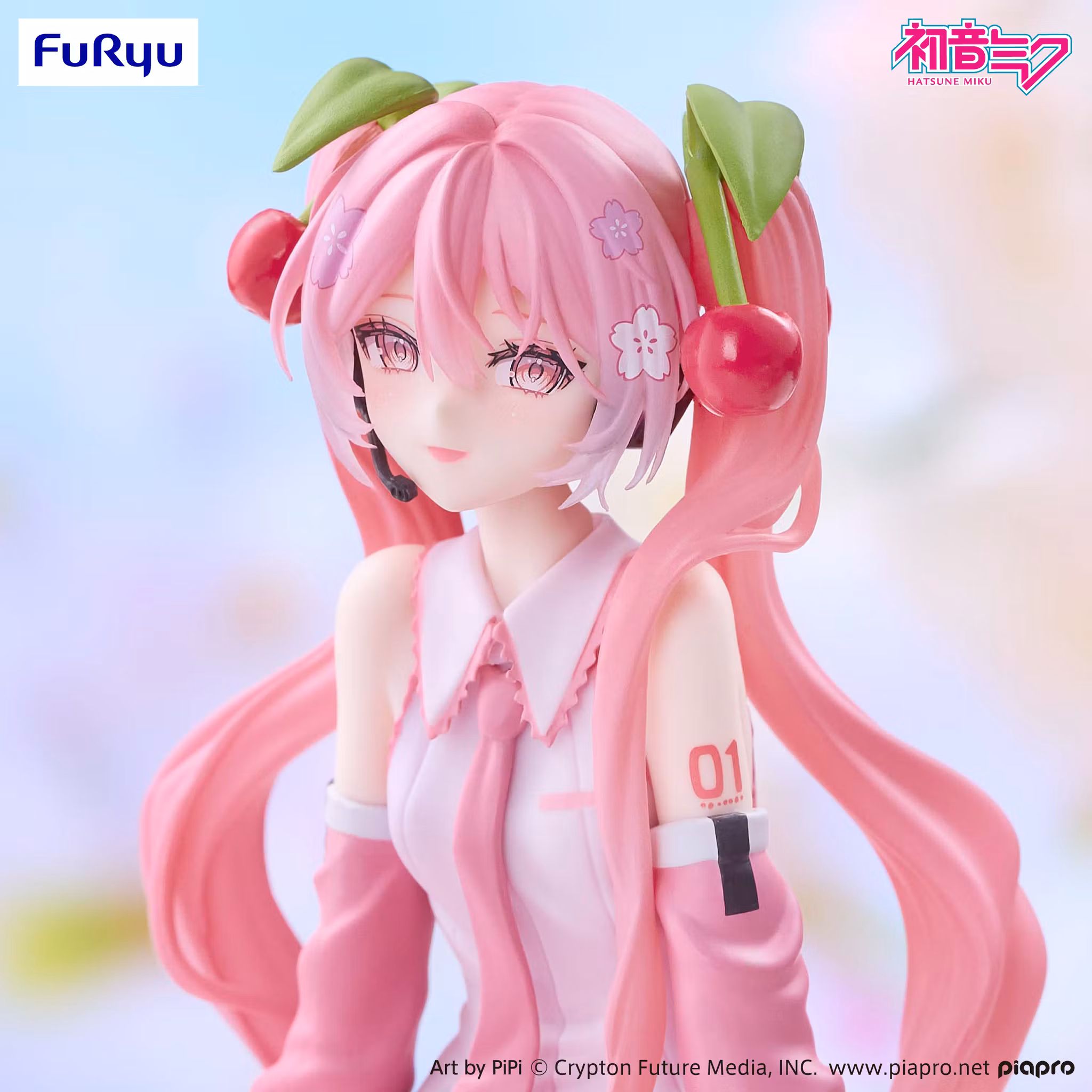 Vocaloid Sakura Miku (2026 Smile Ver.) Noodle Stopper Figure