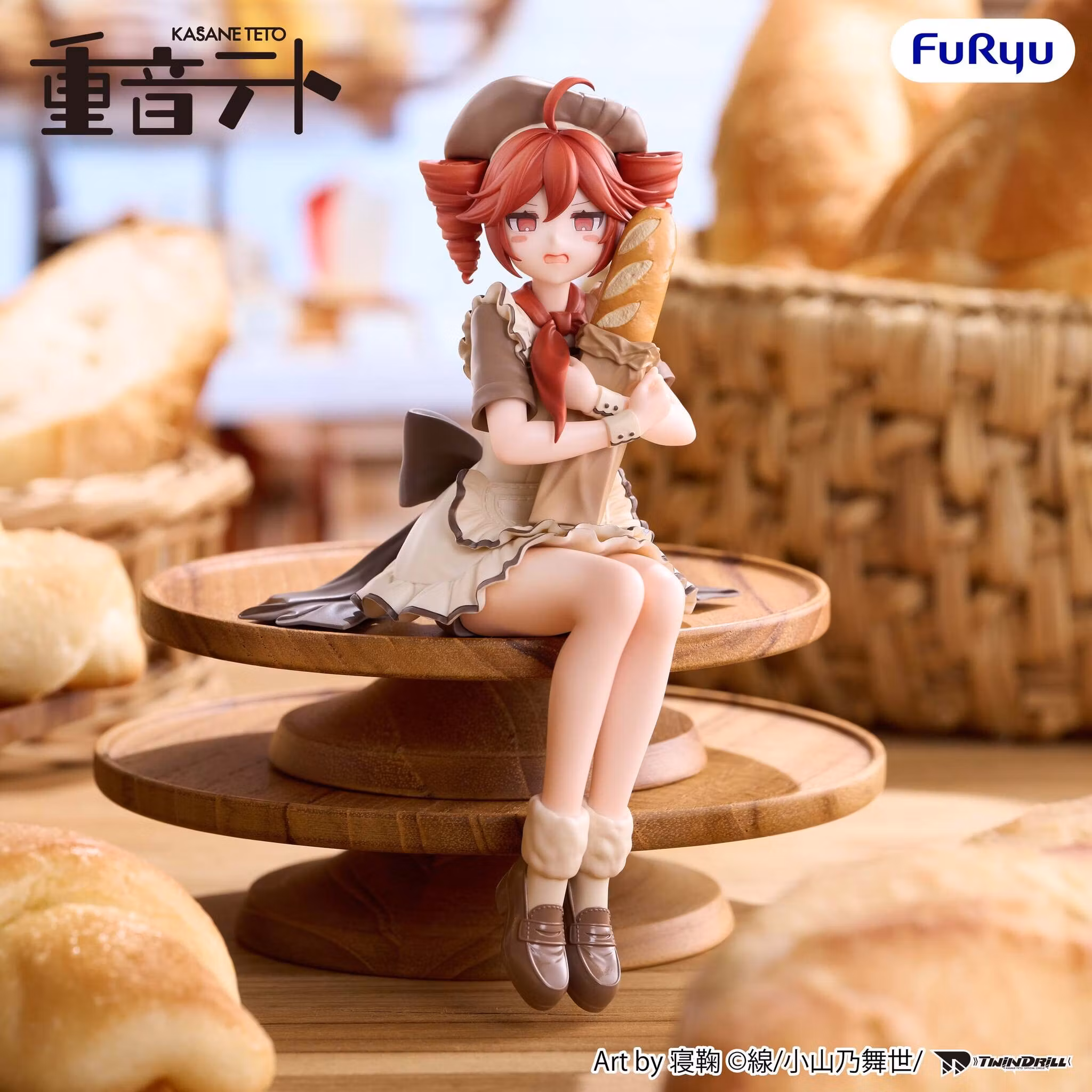 UTAU Kasane Teto (Baguette Ver.) Noodle Stopper Figure