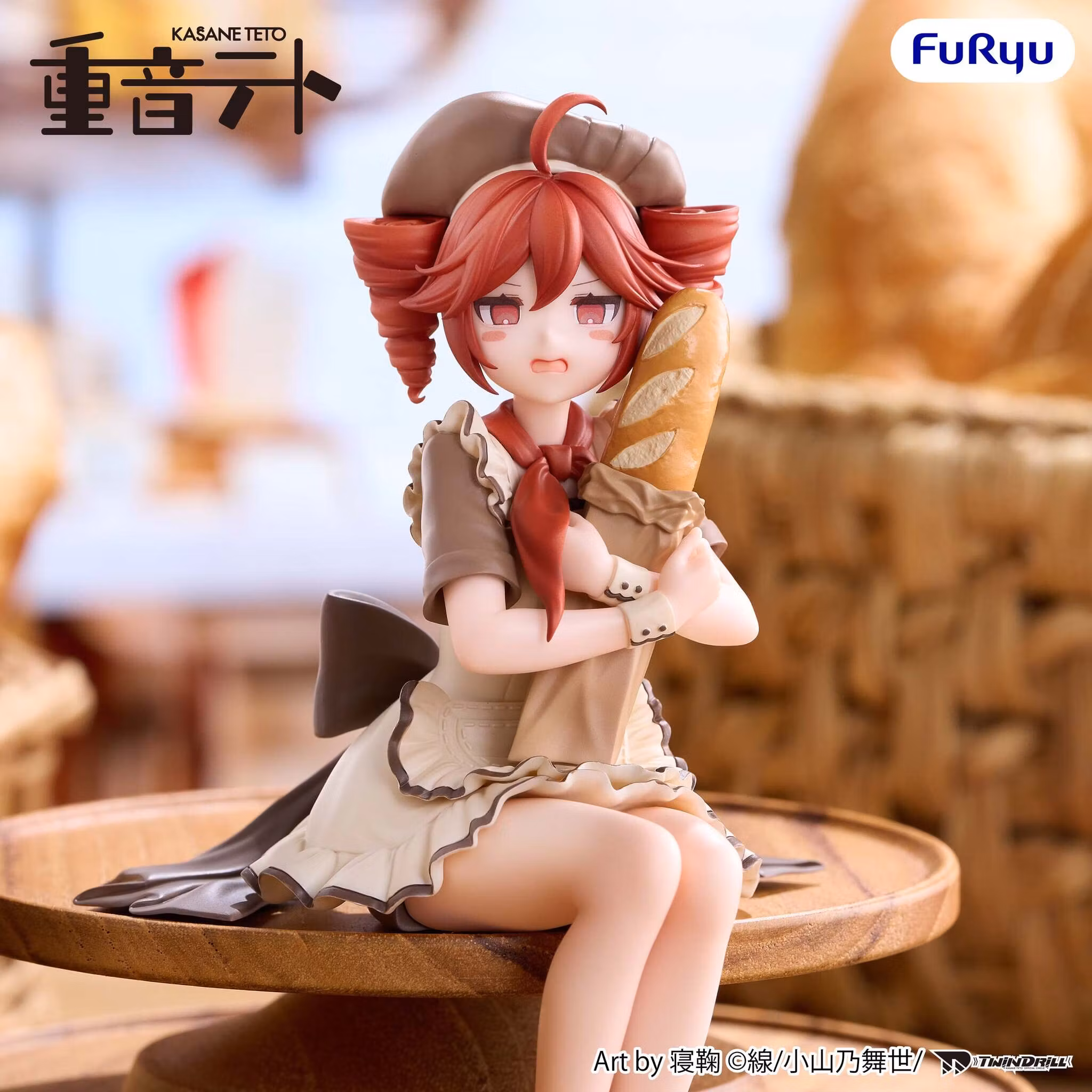 UTAU Kasane Teto (Baguette Ver.) Noodle Stopper Figure
