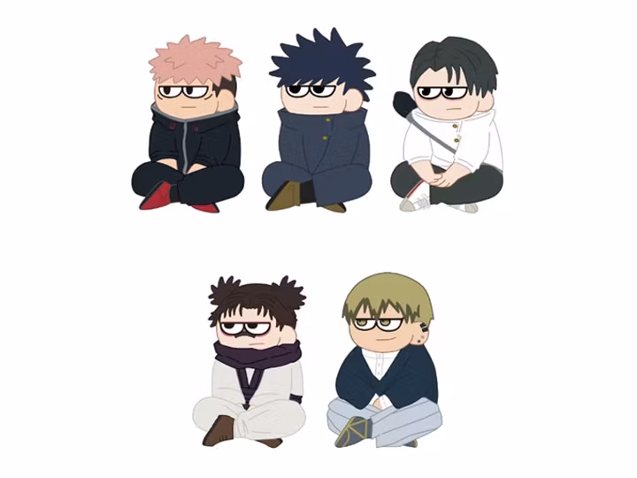 Jujutsu Kaisen JIRORI Vol.2 Set of 5 Figures