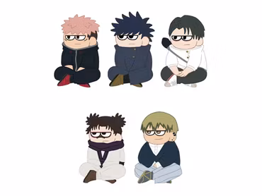 Jujutsu Kaisen JIRORI Vol.2 Set of 5 Figures