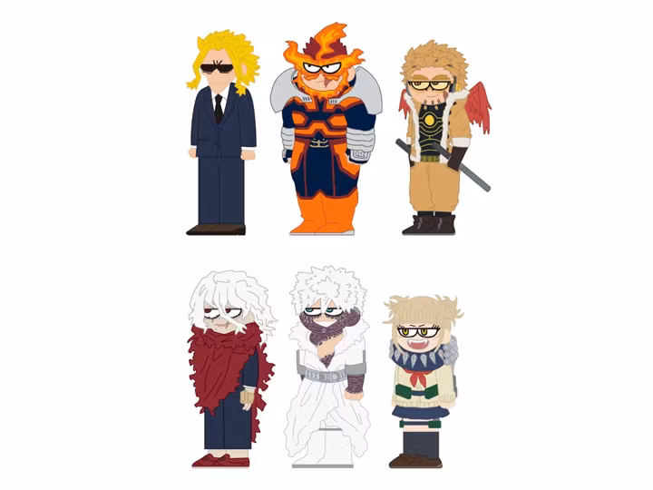 My Hero Academia JIRORI Vol.2 Set of 5 Figures