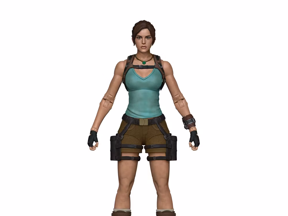 Tomb Raider: Legacy of Atlantis McFarlane Elite Edition Lara Croft Deluxe Action Figure