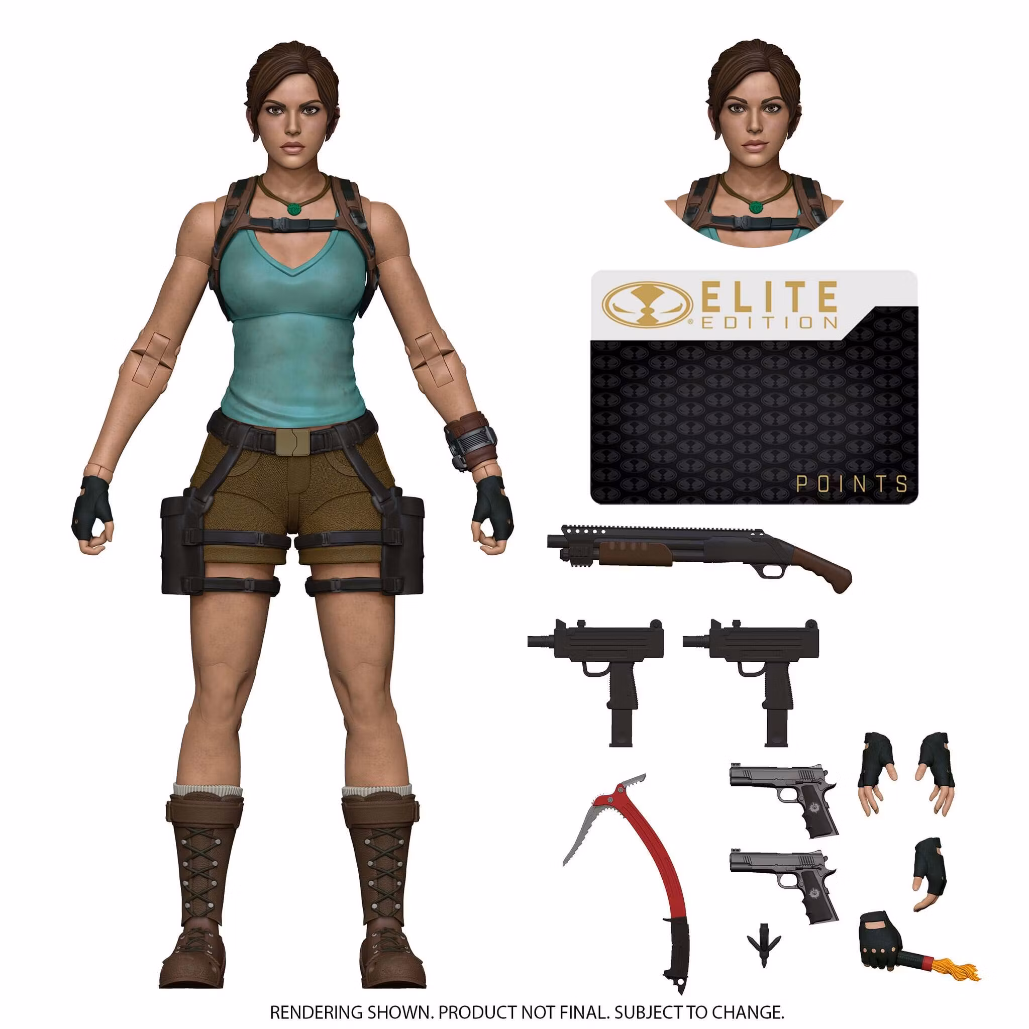 Tomb Raider: Legacy of Atlantis McFarlane Elite Edition Lara Croft Deluxe Action Figure