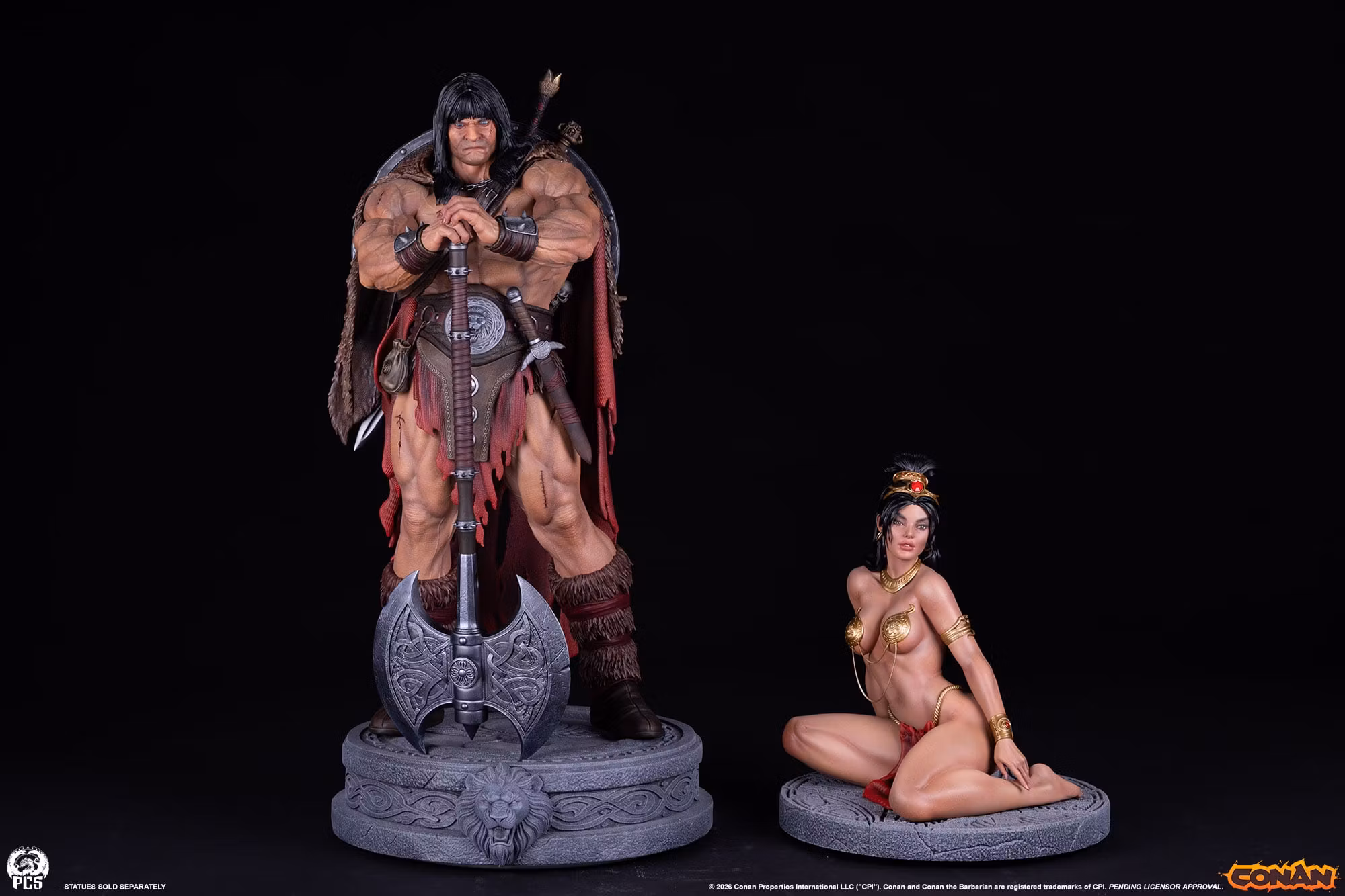 Conan the Barbarian "The Maiden" 1/3 Scale Statue