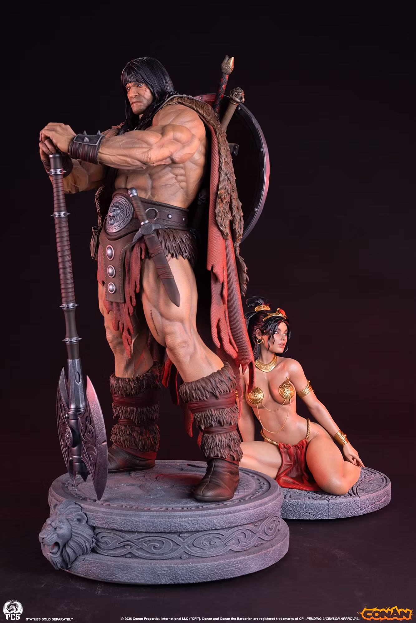 Conan the Barbarian "The Maiden" 1/3 Scale Statue