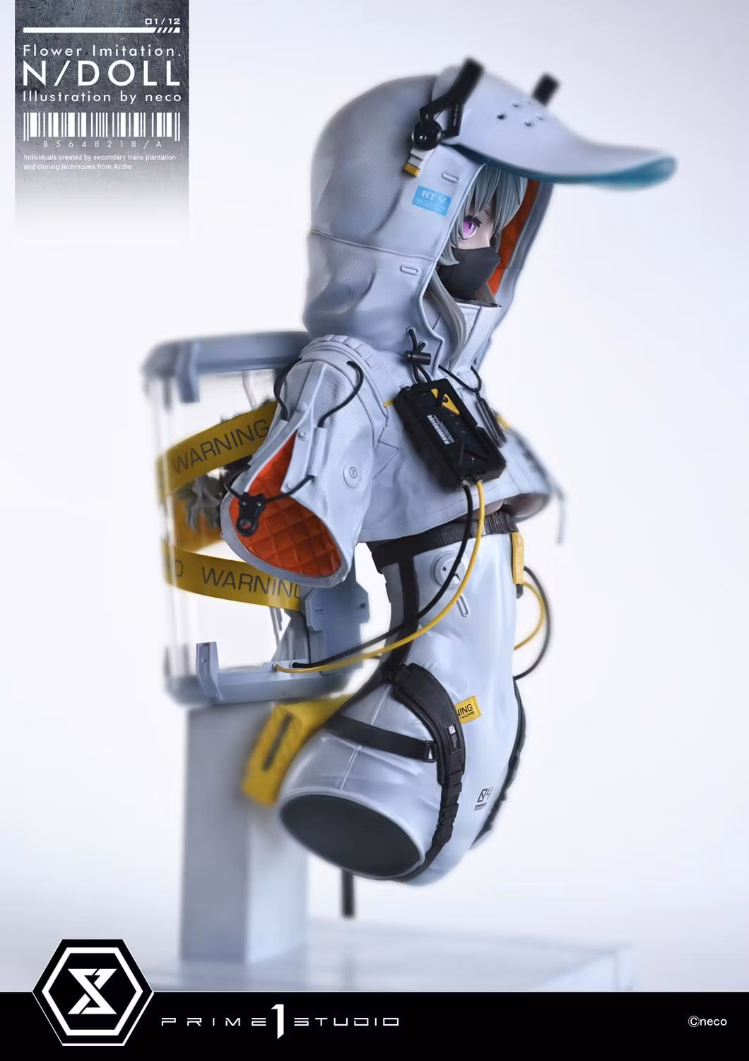 neco Illustration Concept Masterline Flower Imitation. N/DOLL 1/2 Scale Statue