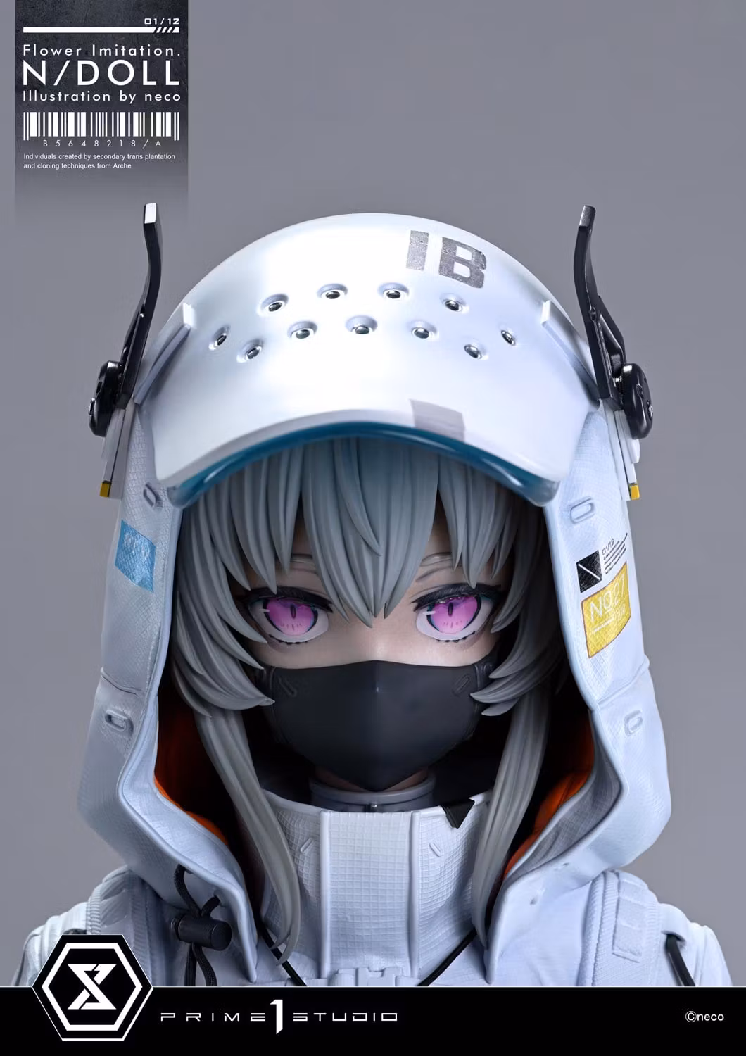neco Illustration Concept Masterline Flower Imitation. N/DOLL 1/2 Scale Statue