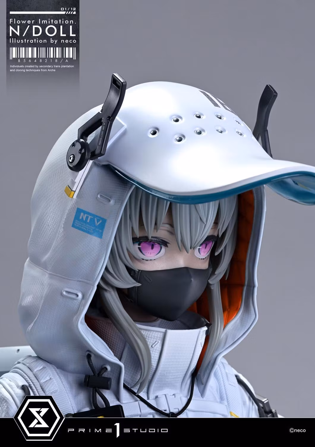 neco Illustration Concept Masterline Flower Imitation. N/DOLL 1/2 Scale Statue