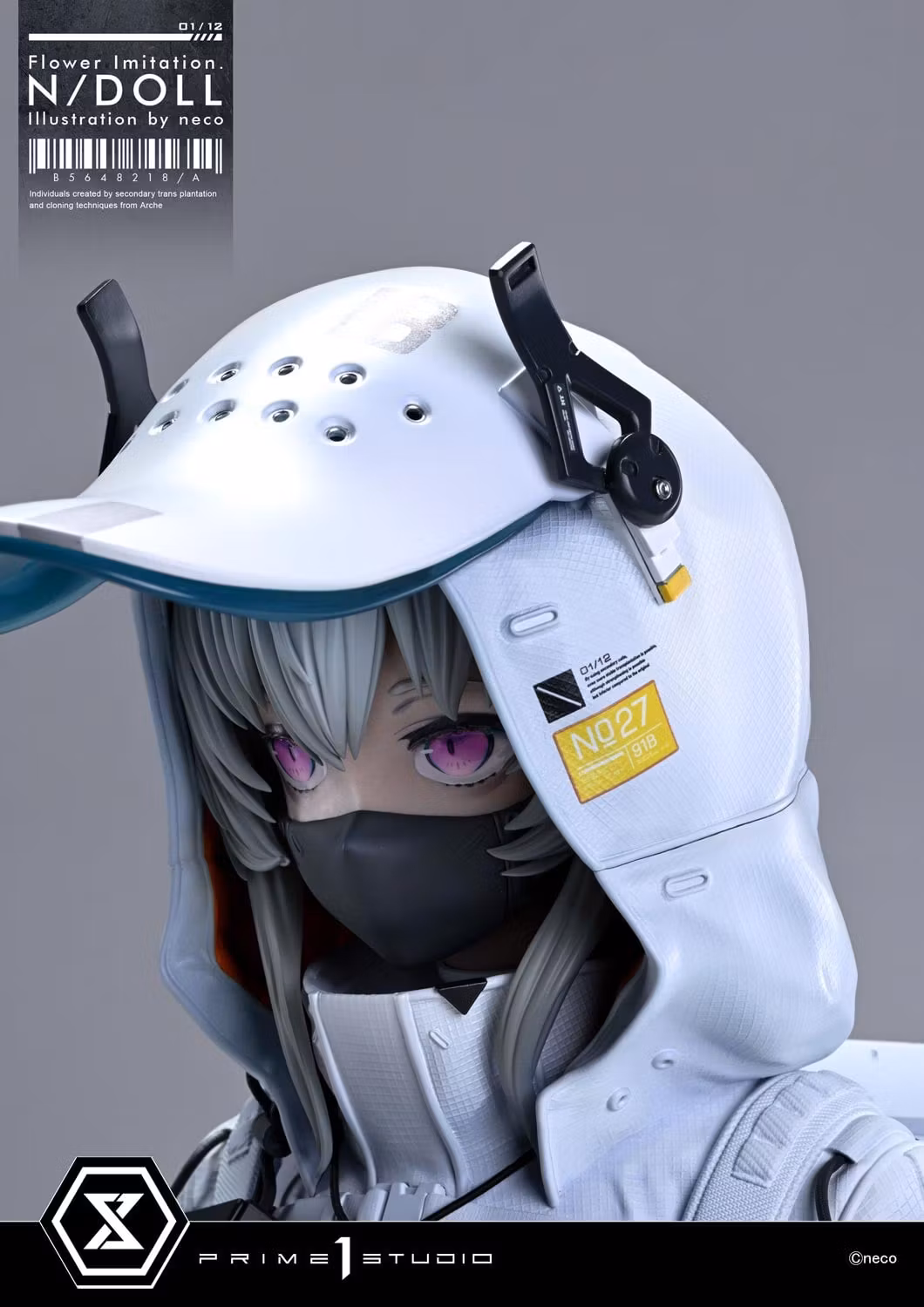 neco Illustration Concept Masterline Flower Imitation. N/DOLL 1/2 Scale Statue
