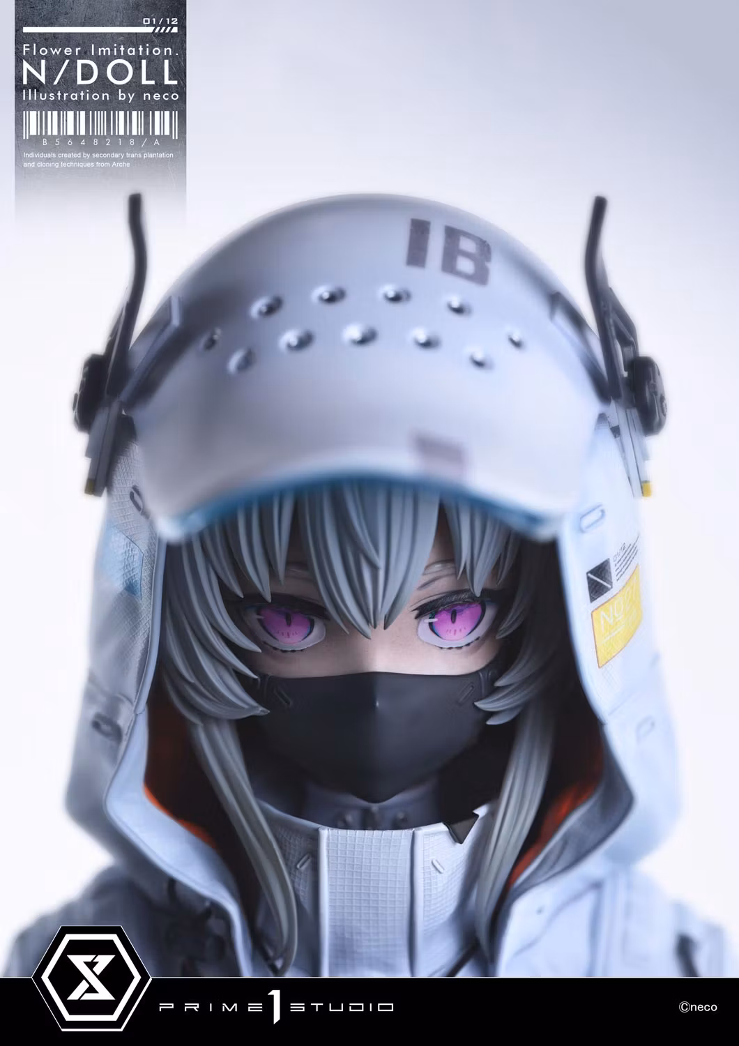 neco Illustration Concept Masterline Flower Imitation. N/DOLL (Bonus Ver.) 1/2 Scale Limited Edition Statue
