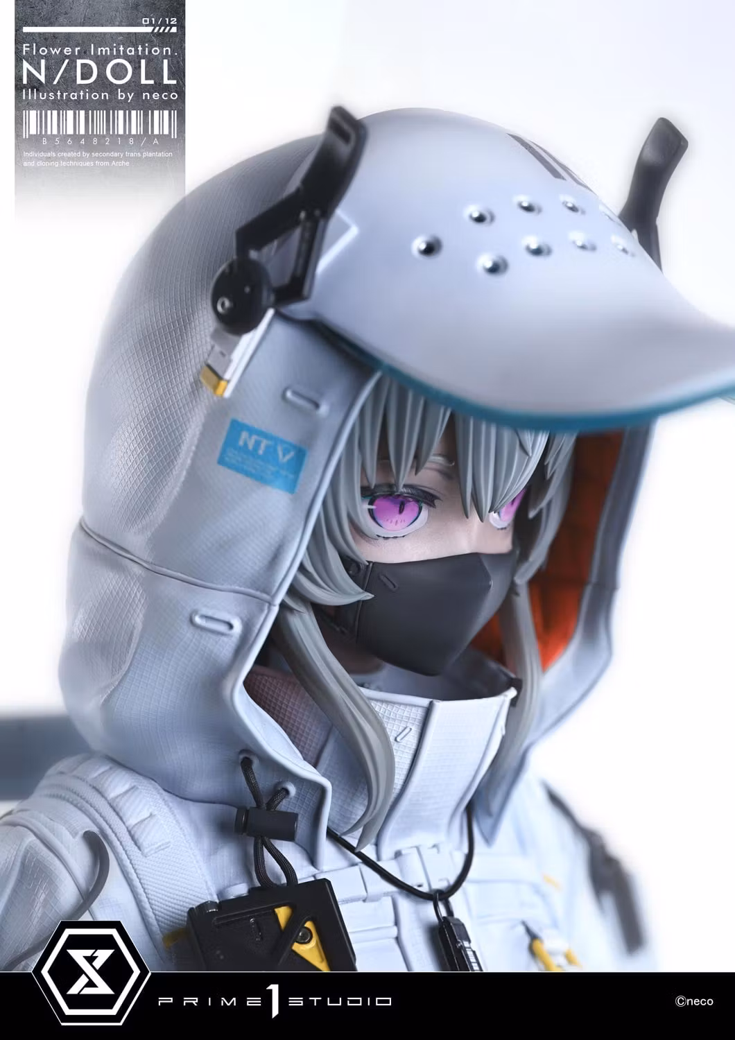neco Illustration Concept Masterline Flower Imitation. N/DOLL (Bonus Ver.) 1/2 Scale Limited Edition Statue