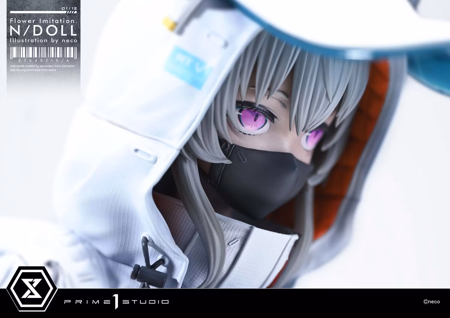 neco Illustration Concept Masterline Flower Imitation. N/DOLL (Bonus Ver.) 1/2 Scale Limited Edition Statue