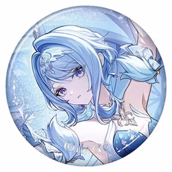 Genshin Impact Everwinter Without Mercy Series Pin Badge Odette B