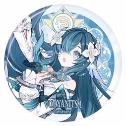 Genshin Impact Snezhnaya Themed Series Pin Badge Vodyanitsa