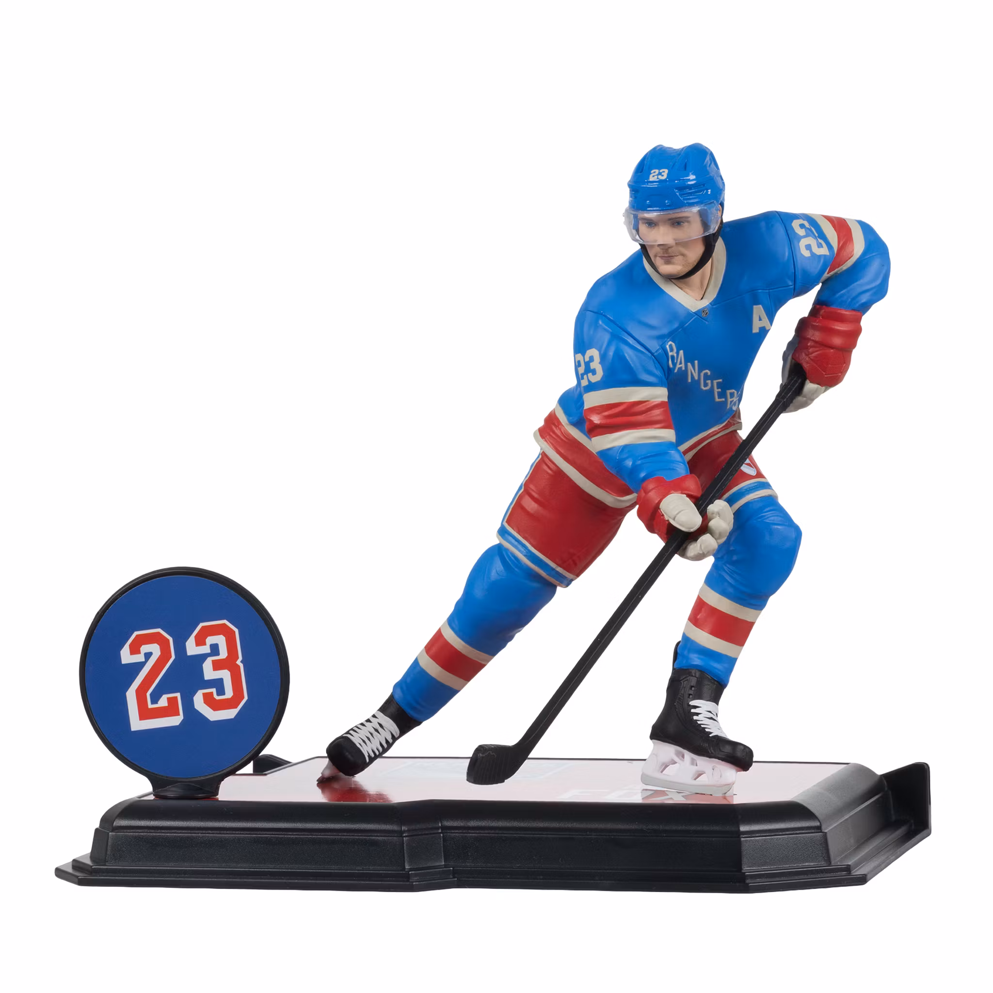 NHL SportsPicks Adam Fox (New York Rangers) 7" Posed Figure