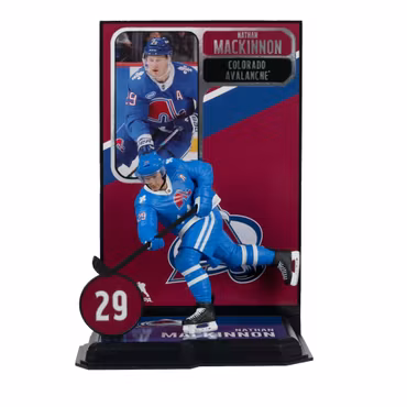 NHL SportsPicks Nathan MacKinnon (Colorado Avalanche) 7" Posed Figure