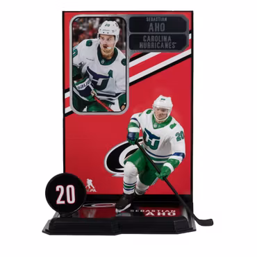 NHL SportsPicks Sebastian Aho (Carolina Hurricanes) 7" Posed Figure