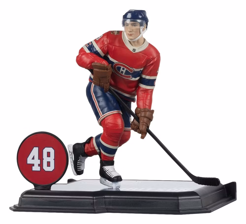 NHL SportsPicks Lane Hutson (Montreal Canadiens Heritage Classic) 7" Posed Figure