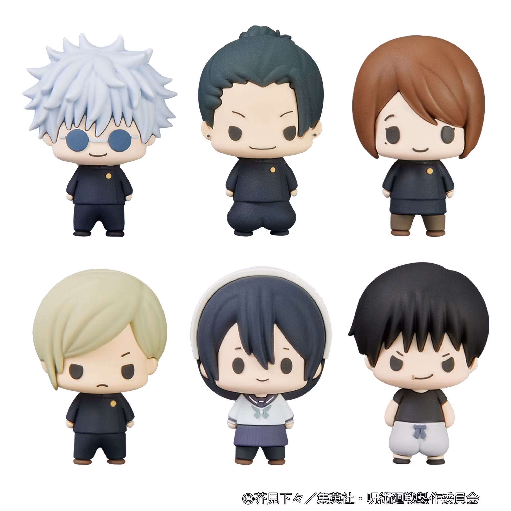Jujutsu Kaisen Chokorin Collection Vol. 2 Set of 6 Figures (Rerelease)