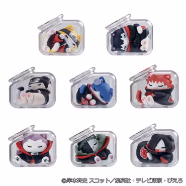 Naruto: Shippuden Mega Cat Project Good Night Nyaruto! Gathering Akatsuki Edition Vol.1 Box of 8 Random Figures