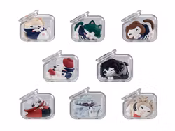 My Hero Academia Mega Cat Project Good Night HeroAca Nyanko Cats Box of 8 Random Figures