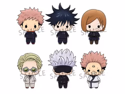 Jujutsu Kaisen Chokorin Collection Set of 6 Figures (Rerelease)