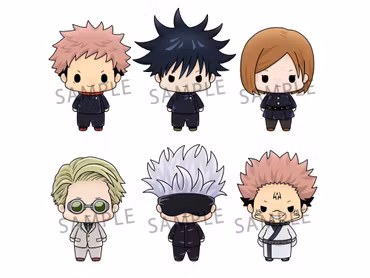 Jujutsu Kaisen Chokorin Collection Set of 6 Figures (Rerelease)