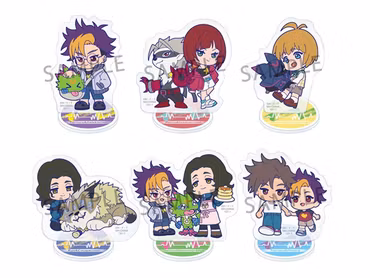 Digimon Buddycolle Acrylic Stands Set