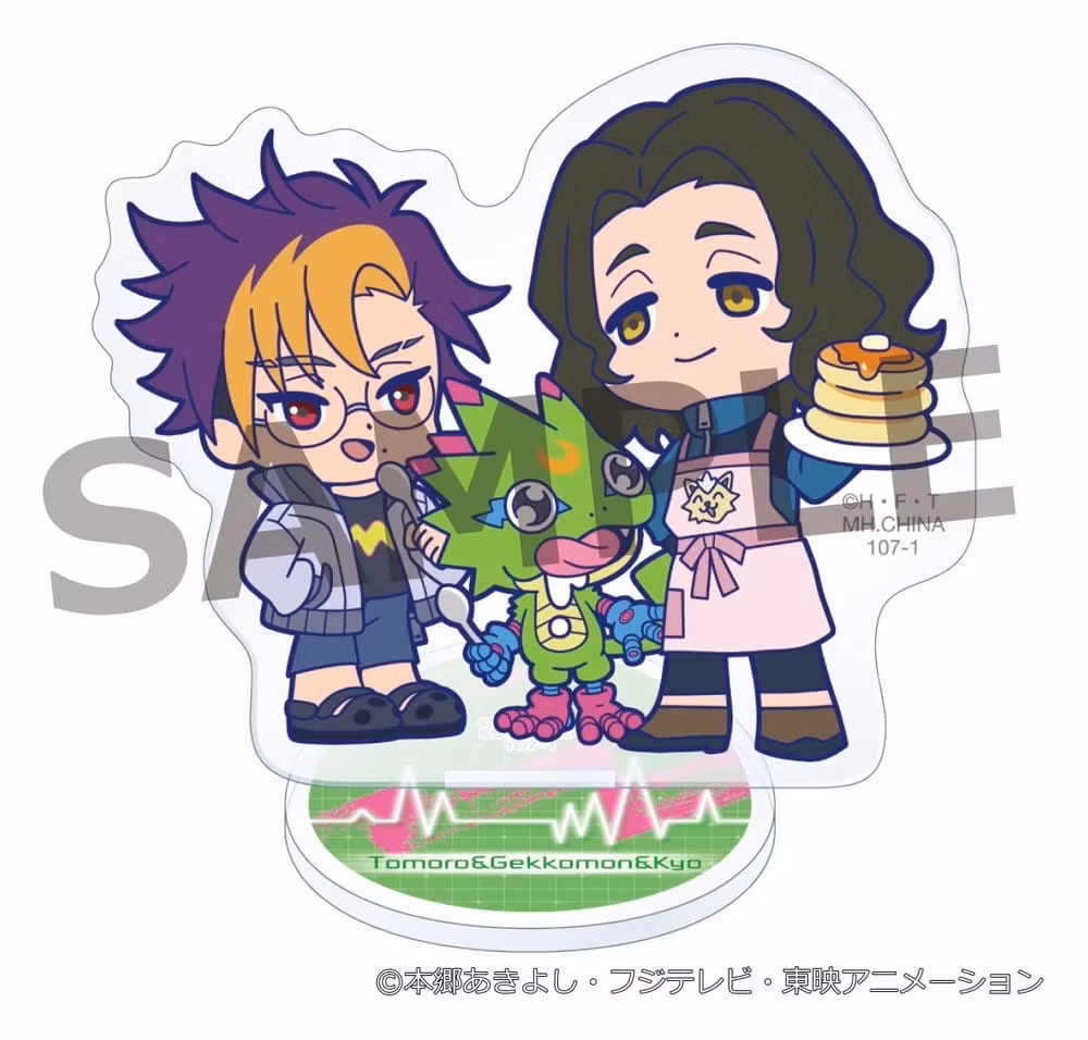 Digimon Buddycolle Acrylic Stands Set