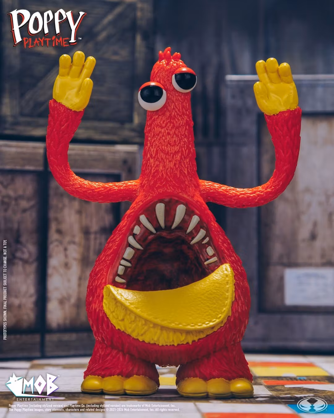 Poppy Playtime Chum Chompkins 4.5-Inch Bendy Figure