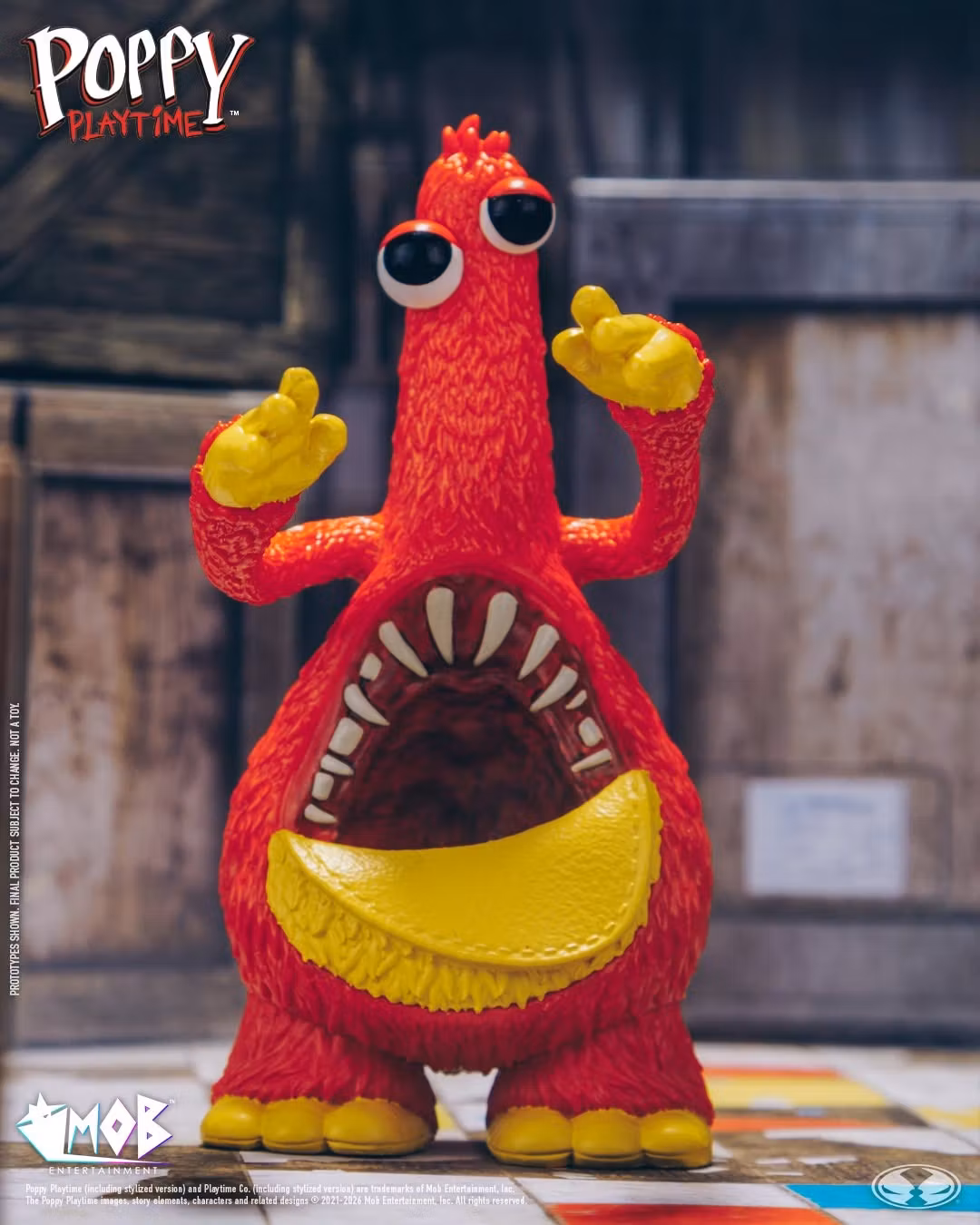 Poppy Playtime Chum Chompkins 4.5-Inch Bendy Figure