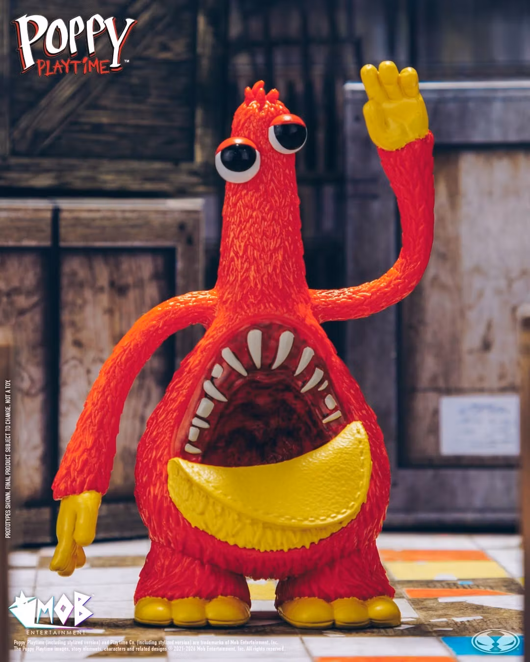 Poppy Playtime Chum Chompkins 4.5-Inch Bendy Figure