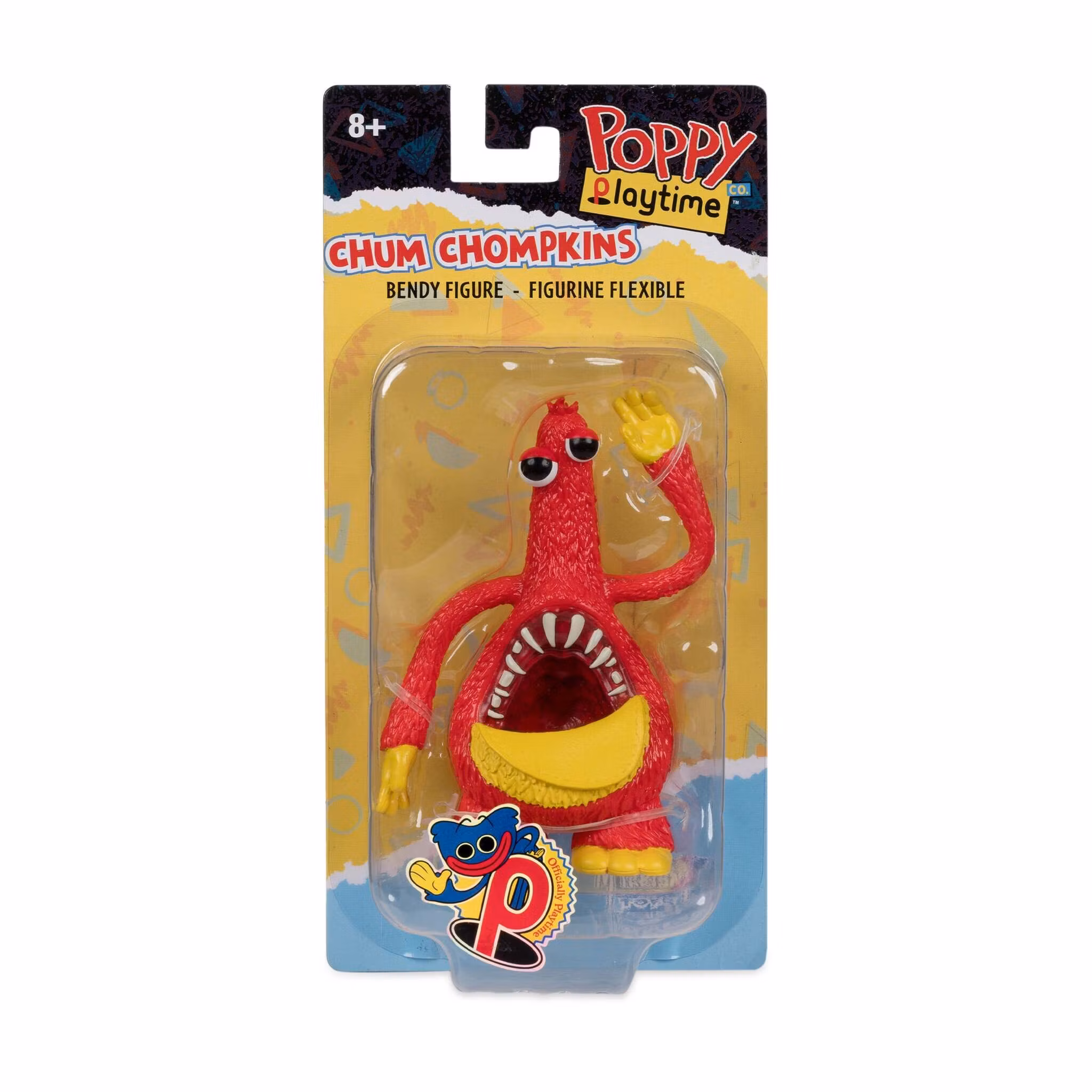Poppy Playtime Chum Chompkins 4.5-Inch Bendy Figure