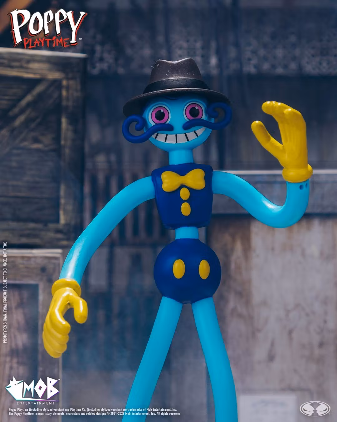 Poppy Playtime Daddy Long Legs 4.5-Inch Bendy Figure