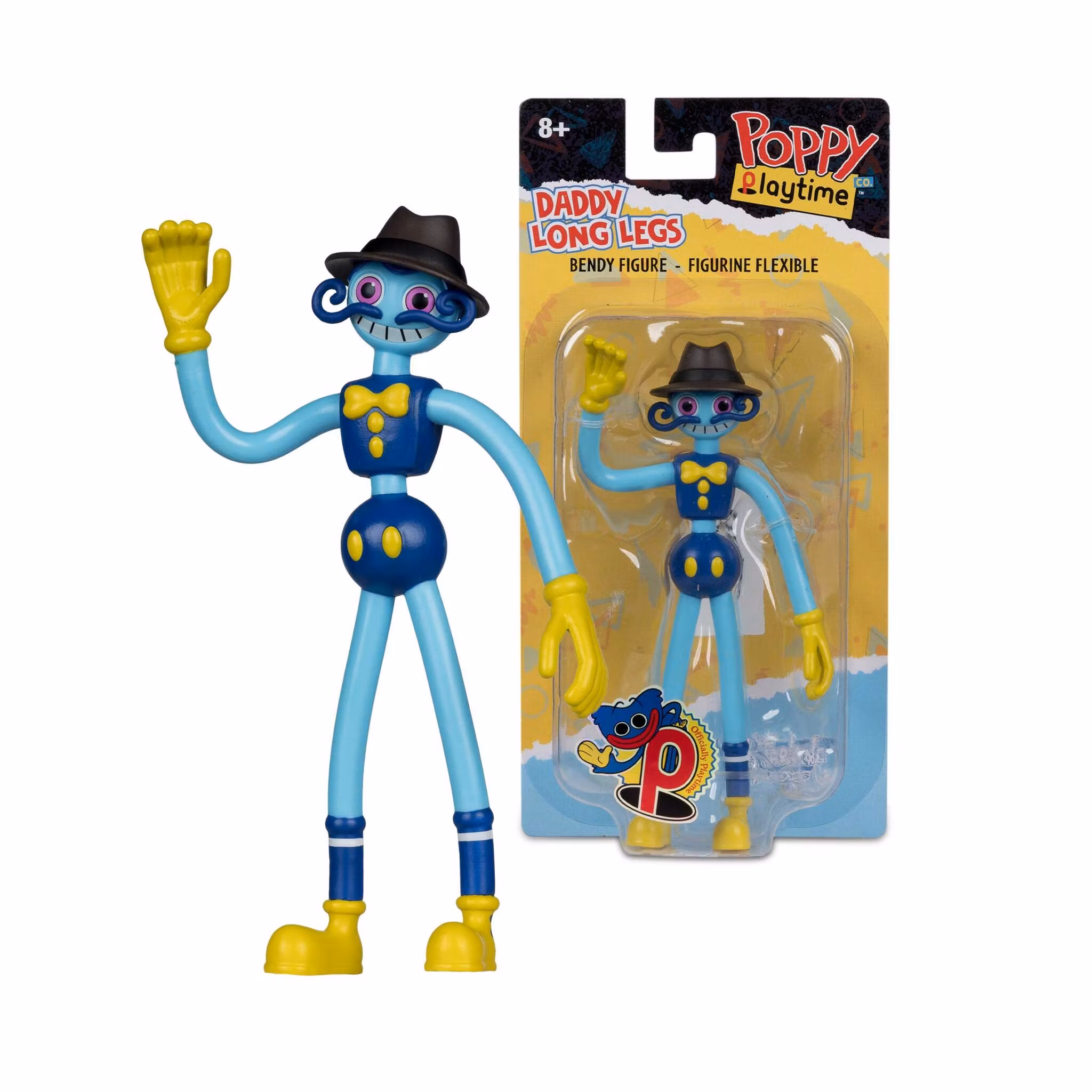 Poppy Playtime Daddy Long Legs 4.5-Inch Bendy Figure