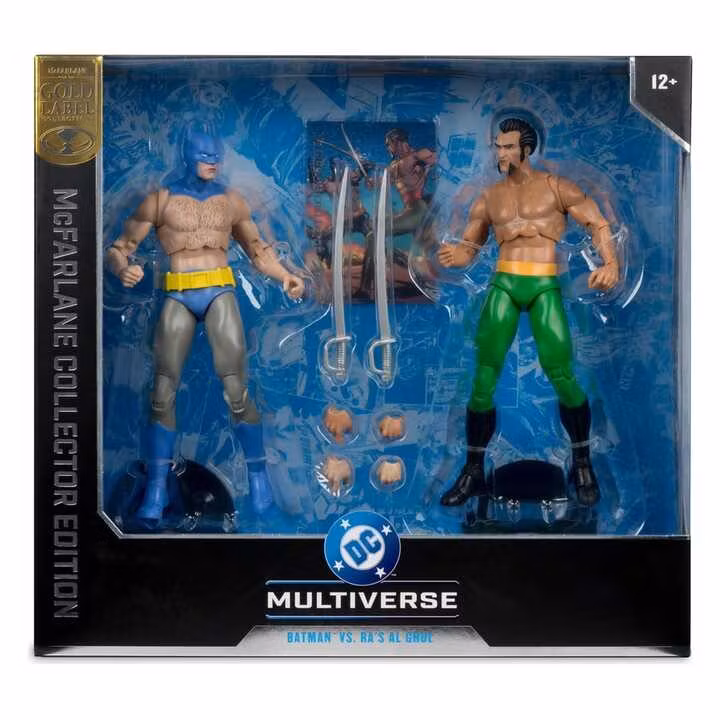 DC Multiverse McFarlane Elite Edition Batman vs Ra's al Ghul (Batman #244) (Gold Label) Action Figure