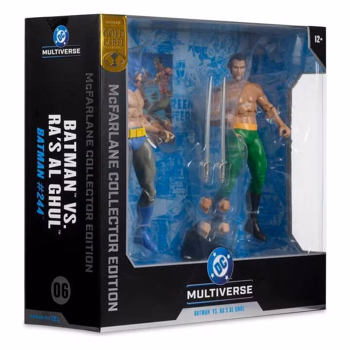DC Multiverse McFarlane Elite Edition Batman vs Ra's al Ghul (Batman #244) (Gold Label) Action Figure