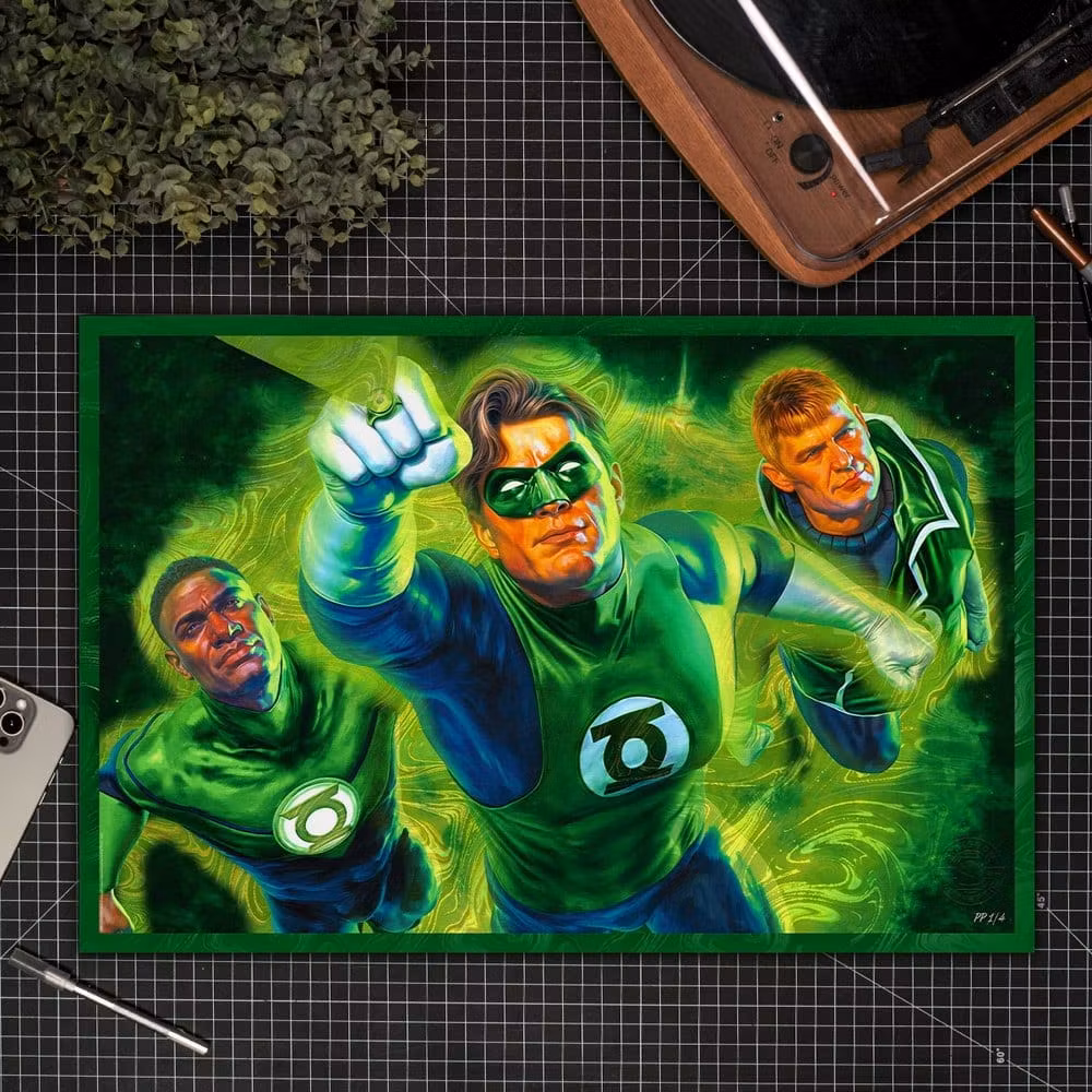 DC Comics Fine Art Print Green Lantern