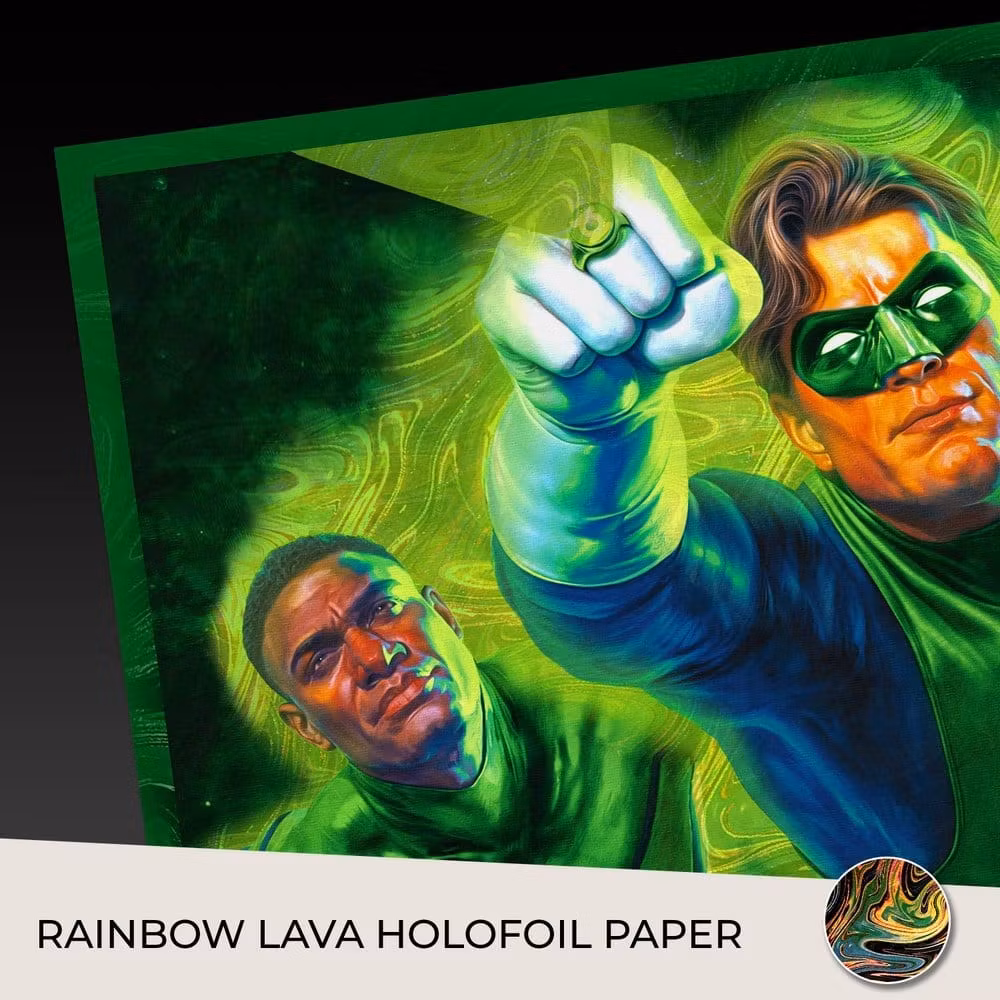 DC Comics Fine Art Print Green Lantern