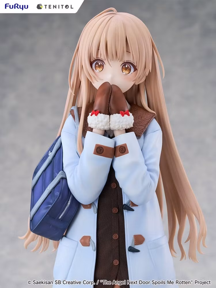 The Angel Next Door Spoils Me Rotten Tenitol Tall Mahiru Shiina (Winter Clothes Ver.) Figure