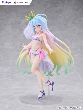 No Game No Life Tenitol Tall Shiro (Swimwear Dress Ver.) Figure